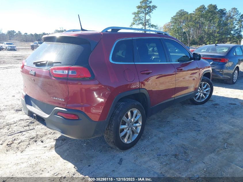 2016 JEEP CHEROKEE LIMITED - 1C4PJMDB9GW120420