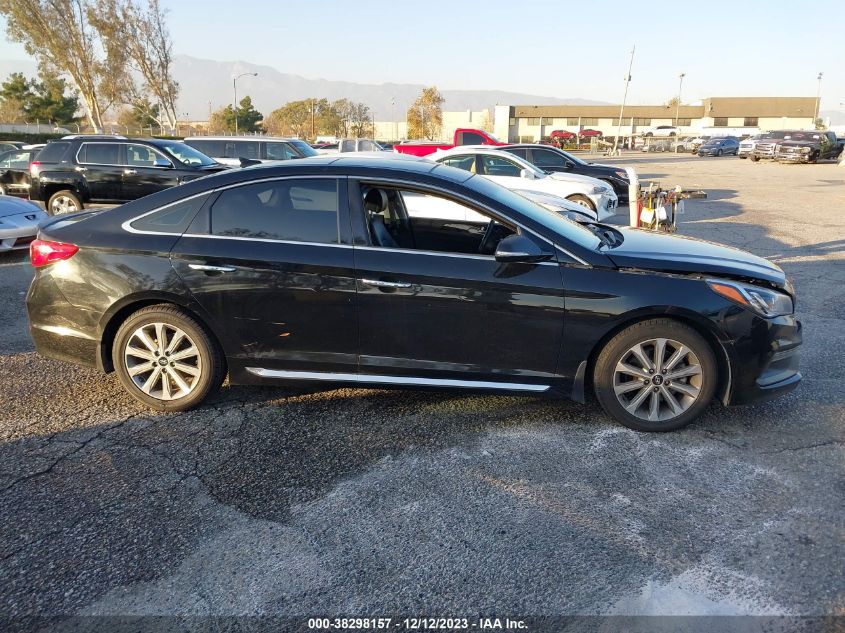 2016 HYUNDAI SONATA LIMITED - 5NPE34AF1GH283853