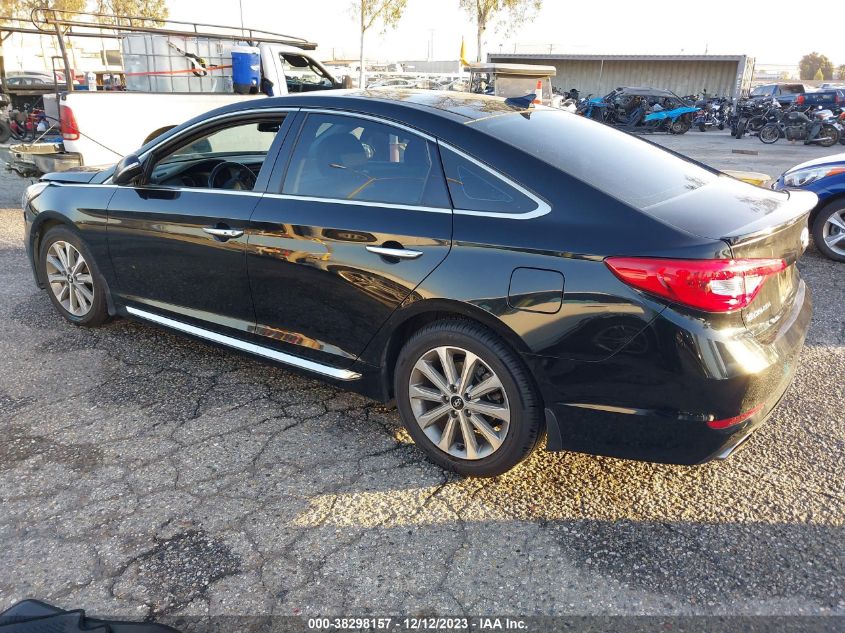 2016 HYUNDAI SONATA LIMITED - 5NPE34AF1GH283853