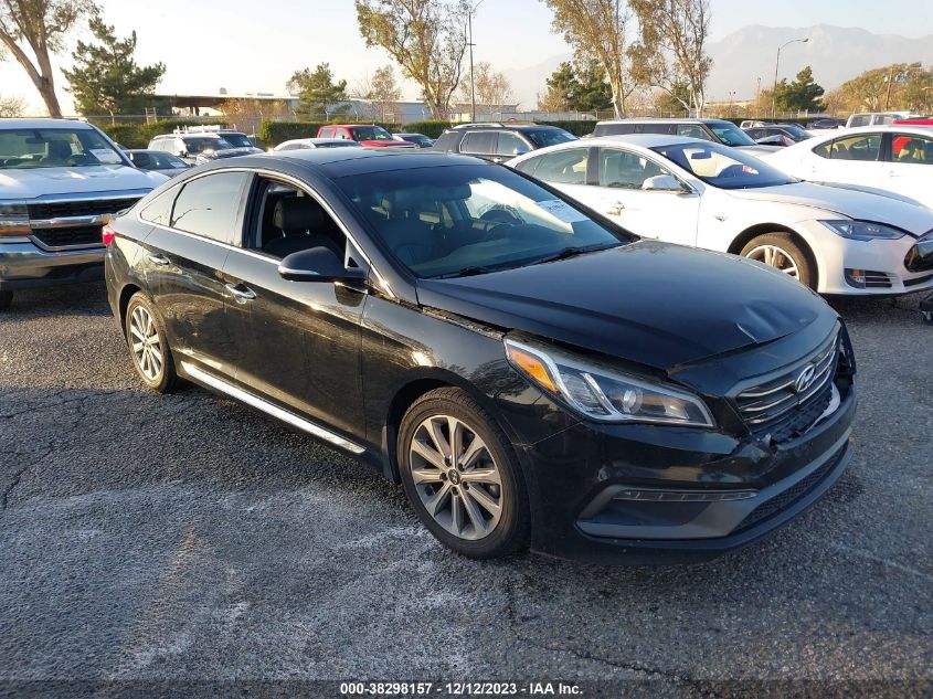 2016 HYUNDAI SONATA LIMITED - 5NPE34AF1GH283853