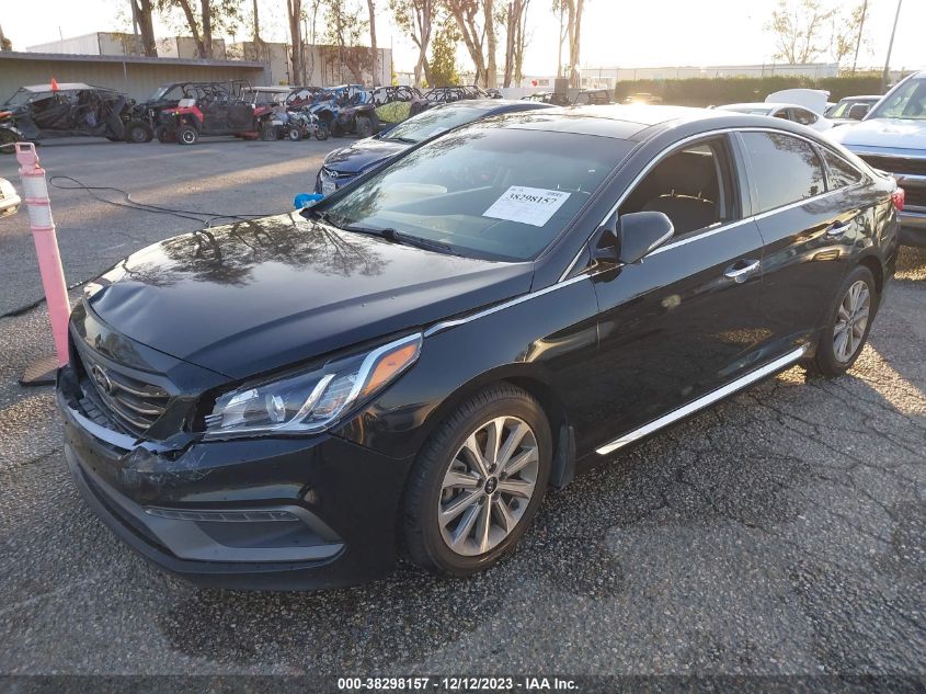 2016 HYUNDAI SONATA LIMITED - 5NPE34AF1GH283853