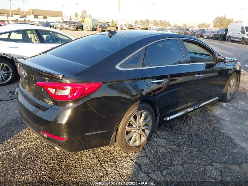 2016 HYUNDAI SONATA LIMITED - 5NPE34AF1GH283853