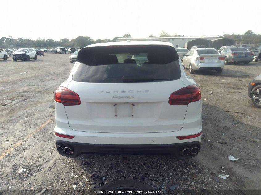 2015 PORSCHE CAYENNE S - WP1AB2A2XFLA57175