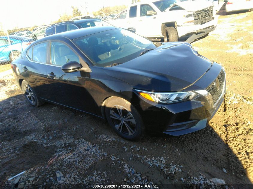 3N1AB8CV1LY213525 NISSAN SENTRA SV 2020
