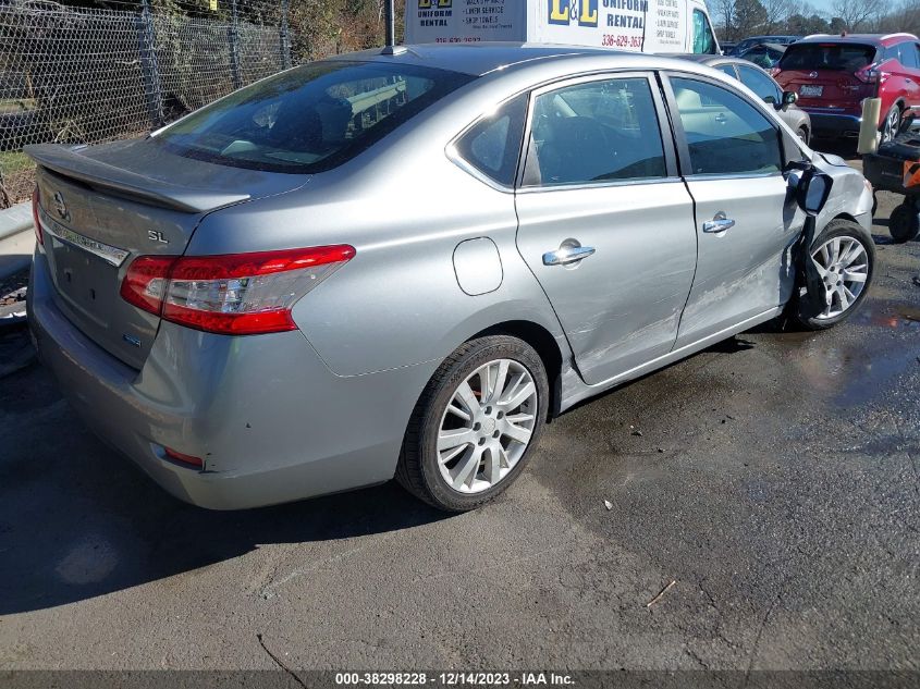 2013 NISSAN SENTRA SL - 3N1AB7AP2DL759750