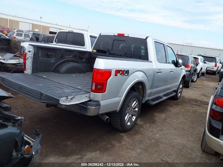 2018 FORD F-150 LARIAT - 1FTEW1E53JKC12024