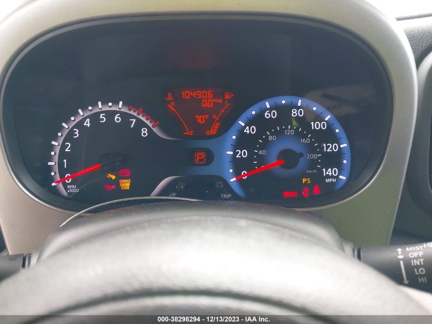 2013 NISSAN CUBE 1.8 SL JN8AZ2KRXDT301921