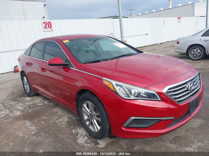 2017 HYUNDAI SONATA SE - 5NPE24AF9HH537846