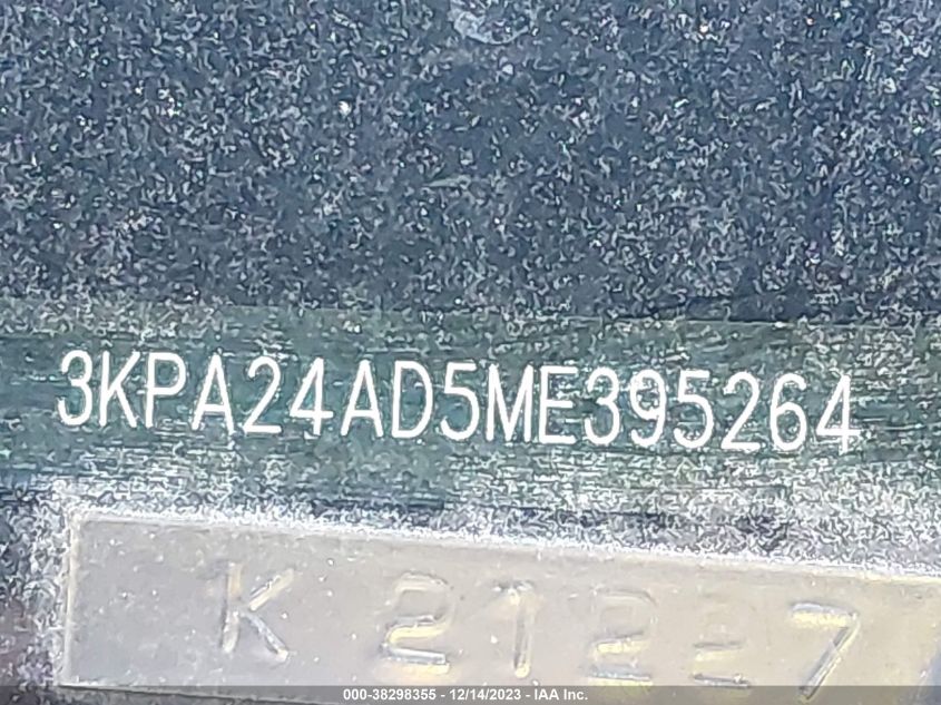 2021 KIA RIO S - 3KPA24AD5ME395264