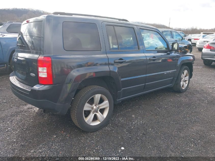 2014 JEEP PATRIOT LATITUDE - 1C4NJRFB1ED810575
