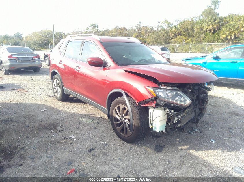 2016 NISSAN ROGUE S/SL/SV - KNMAT2MT0GP704132