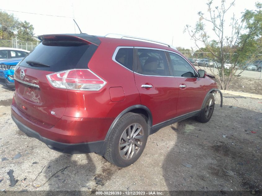2016 NISSAN ROGUE S/SL/SV - KNMAT2MT0GP704132