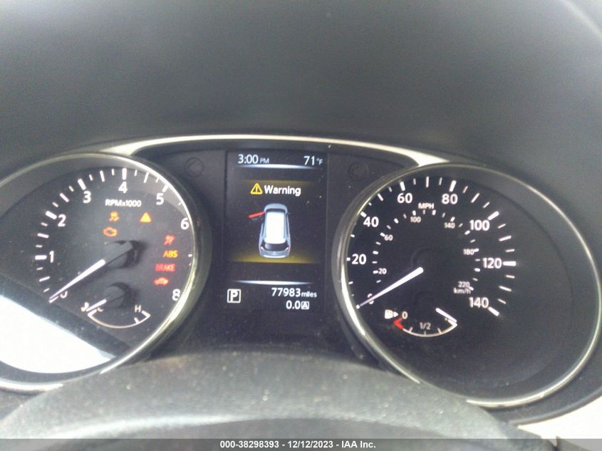 2016 NISSAN ROGUE S/SL/SV - KNMAT2MT0GP704132