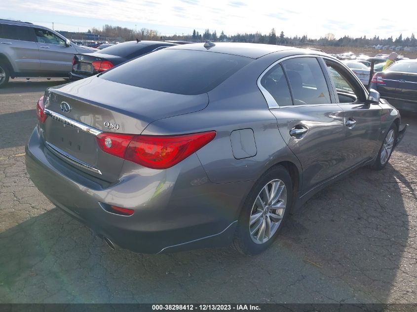 2015 INFINITI Q50 PREMIUM/SPORT - JN1BV7AR4FM414998