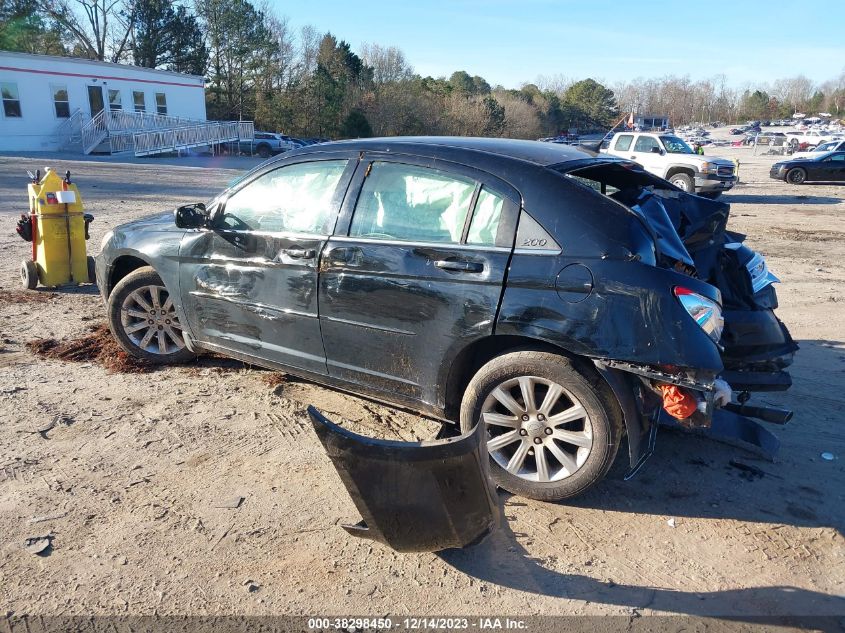 2013 CHRYSLER 200 TOURING - 1C3CCBBG4DN703687