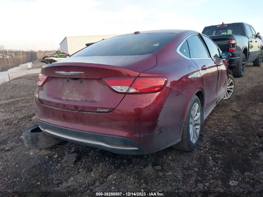 2015 CHRYSLER 200 LIMITED - 1C3CCCAB5FN623197