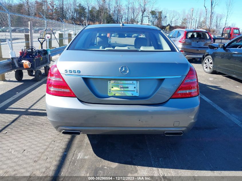 2013 MERCEDES-BENZ S 550 WDDNG7DB3DA519717