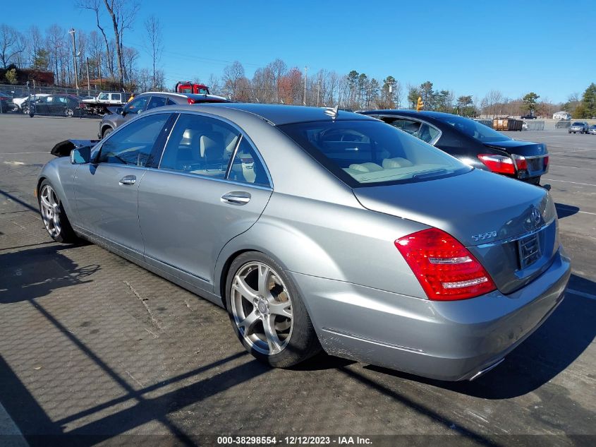 2013 MERCEDES-BENZ S 550 WDDNG7DB3DA519717