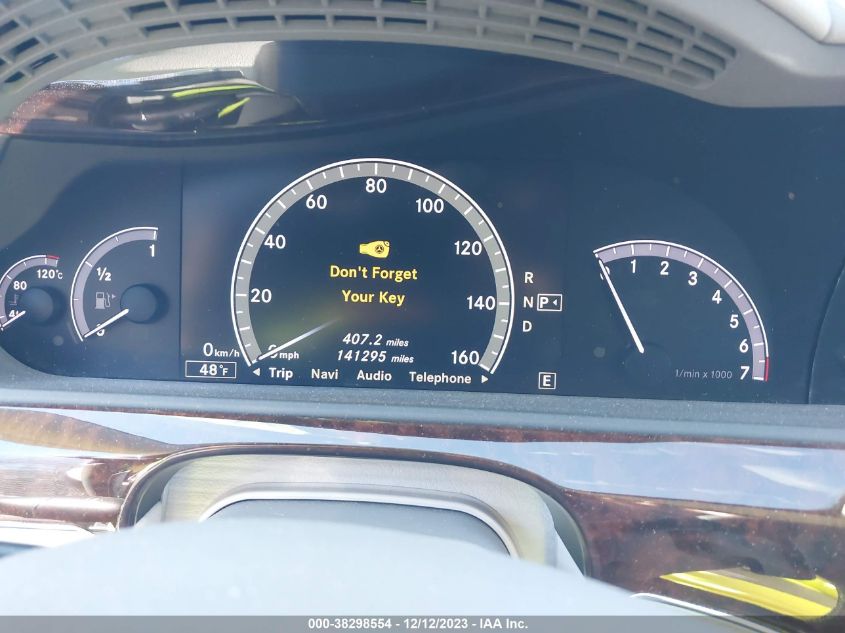 2013 MERCEDES-BENZ S 550 WDDNG7DB3DA519717