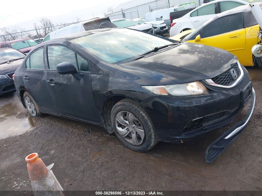2013 HONDA CIVIC LX - 19XFB2F55DE087877