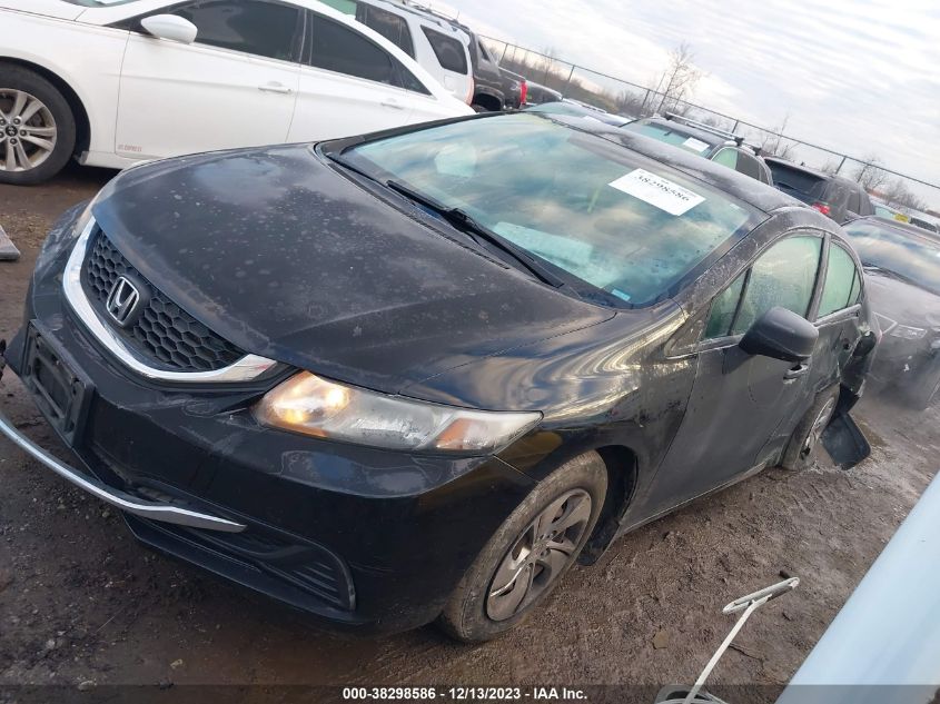 2013 HONDA CIVIC LX - 19XFB2F55DE087877
