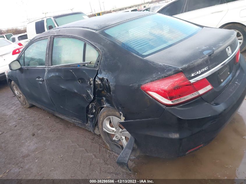 2013 HONDA CIVIC LX - 19XFB2F55DE087877