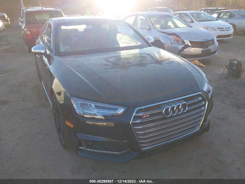 2018 AUDI S4 3.0T PREMIUM PLUS - WAUC4AF4XJA007743