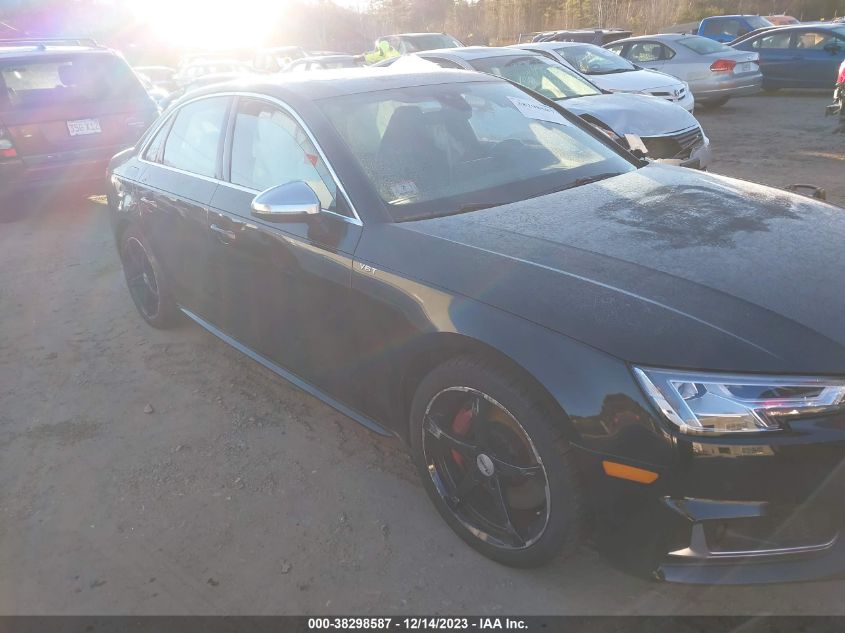 2018 AUDI S4 3.0T PREMIUM PLUS - WAUC4AF4XJA007743