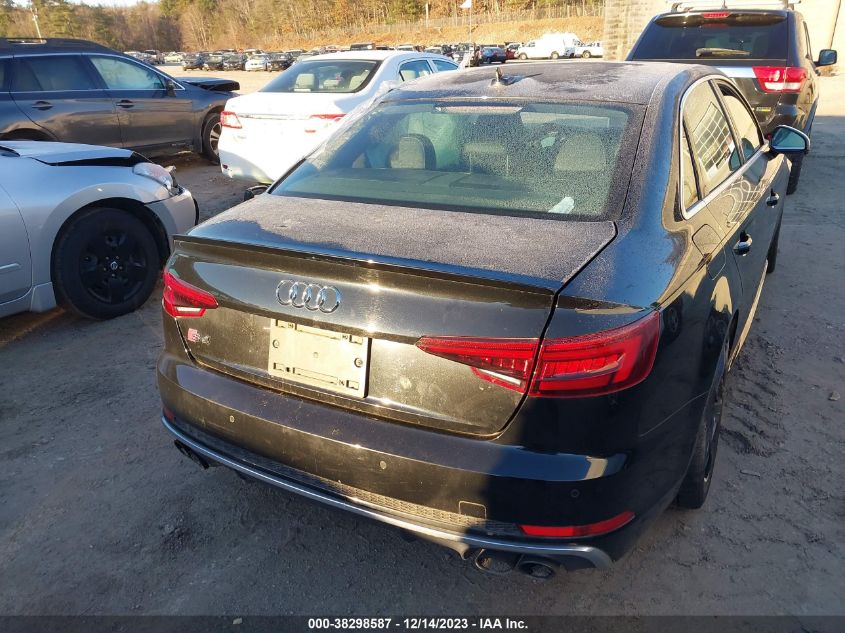2018 AUDI S4 3.0T PREMIUM PLUS - WAUC4AF4XJA007743