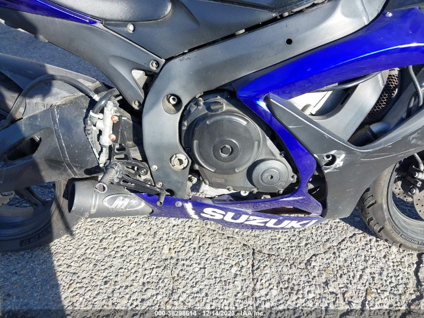2007 SUZUKI GSX-R750 JS1GR7KA272100029