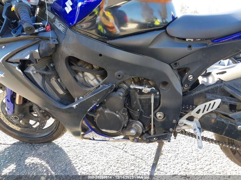 2007 SUZUKI GSX-R750 JS1GR7KA272100029