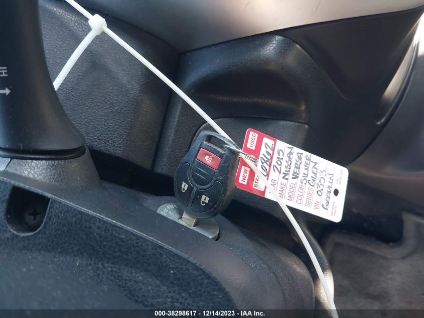 2015 NISSAN VERSA NOTE S (SR)/S PLUS/SL/SR/SV - 3N1CE2CP4FL440353