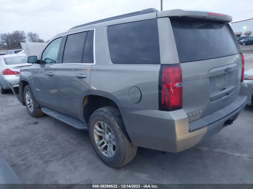 2017 CHEVROLET TAHOE LS - 1GNSCAEC7HR399349