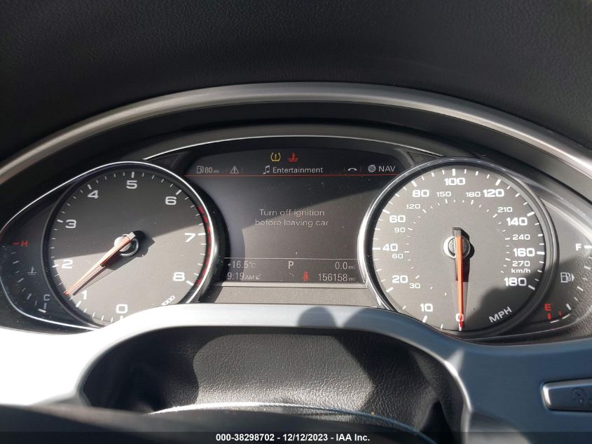 2013 AUDI A8 3.0T WAUAGAFD9DN006045