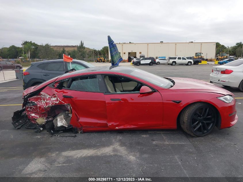 2022 TESLA MODEL S - 5YJSA1E5XNF484848