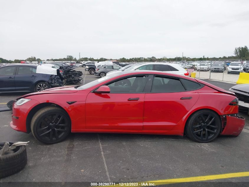2022 TESLA MODEL S - 5YJSA1E5XNF484848