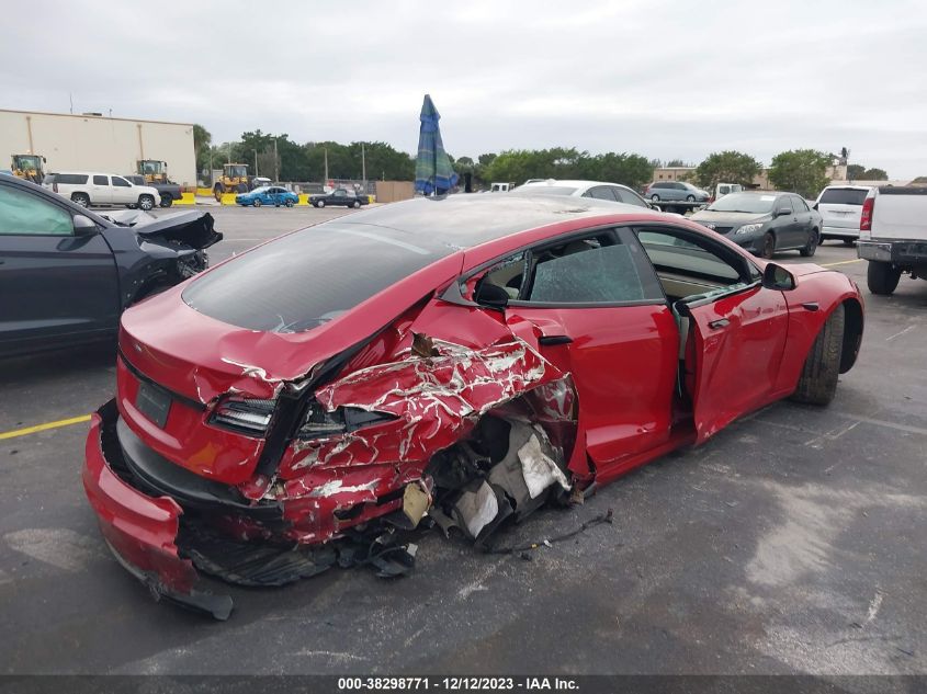 2022 TESLA MODEL S - 5YJSA1E5XNF484848