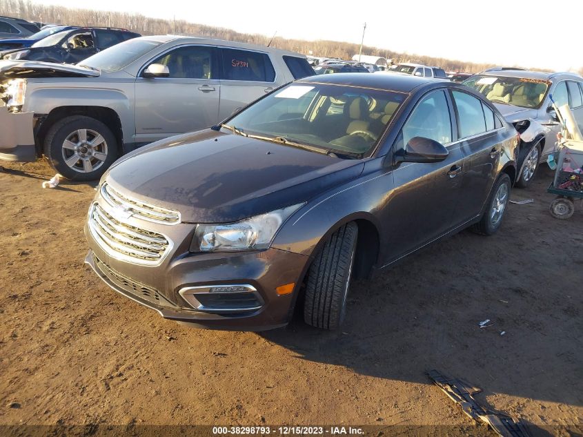 2015 CHEVROLET CRUZE LT - 1G1PC5SB9F7194926