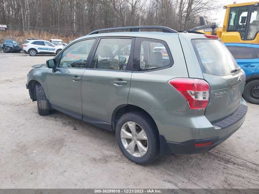2015 SUBARU FORESTER 2.5I - JF2SJABC5FH488957