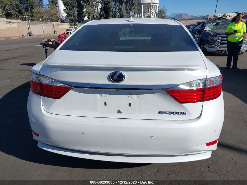 2013 LEXUS ES 300H - JTHBW1GG1D2023005