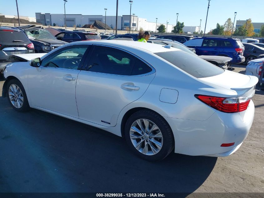 2013 LEXUS ES 300H - JTHBW1GG1D2023005