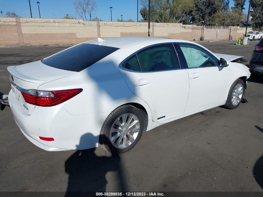 2013 LEXUS ES 300H - JTHBW1GG1D2023005