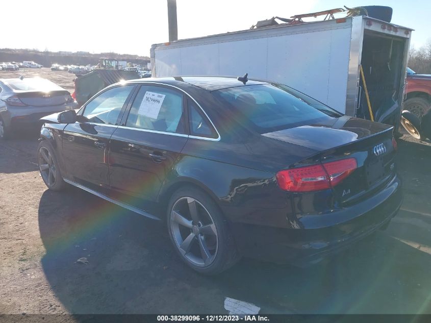 2015 AUDI A4 2.0T PREMIUM - WAUDFAFL3FN039360