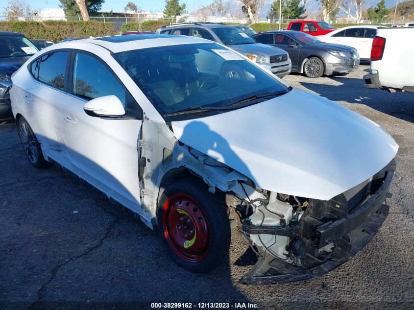 2017 HYUNDAI ELANTRA SPORT - KMHD04LB5HU331145