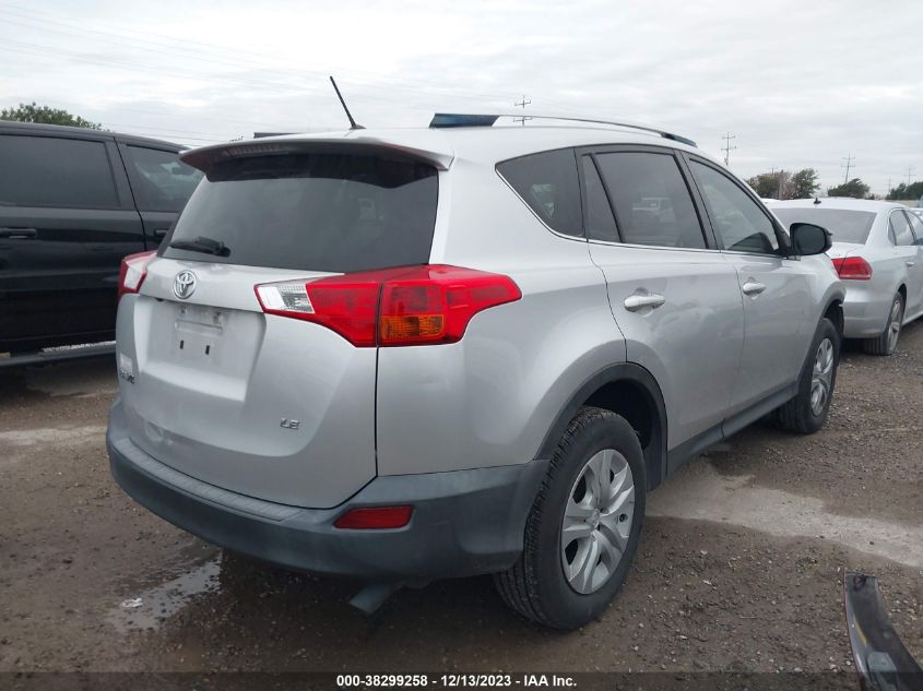 2014 TOYOTA RAV4 LE - JTMZFREV7E5018293