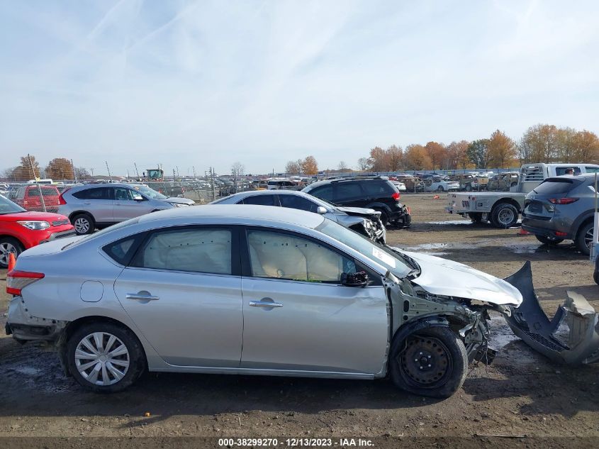 2015 NISSAN SENTRA S/SV/SR/SL - 3N1AB7AP0FY308743