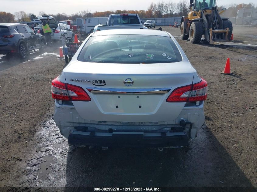 2015 NISSAN SENTRA S/SV/SR/SL - 3N1AB7AP0FY308743