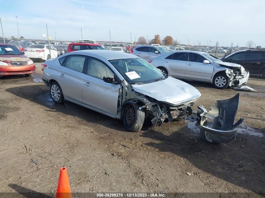 2015 NISSAN SENTRA S/SV/SR/SL - 3N1AB7AP0FY308743