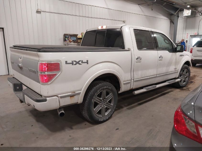 2014 FORD F-150 PLATINUM - 1FTFW1ET1EFB47272