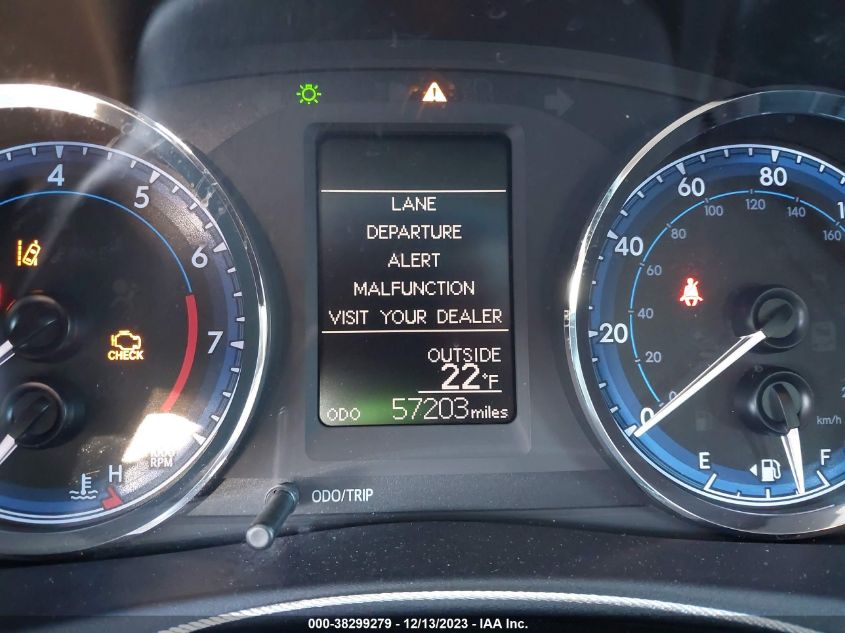 2018 TOYOTA COROLLA L/LE/XLE/SE/XSE - 2T1BURHE7JC060611